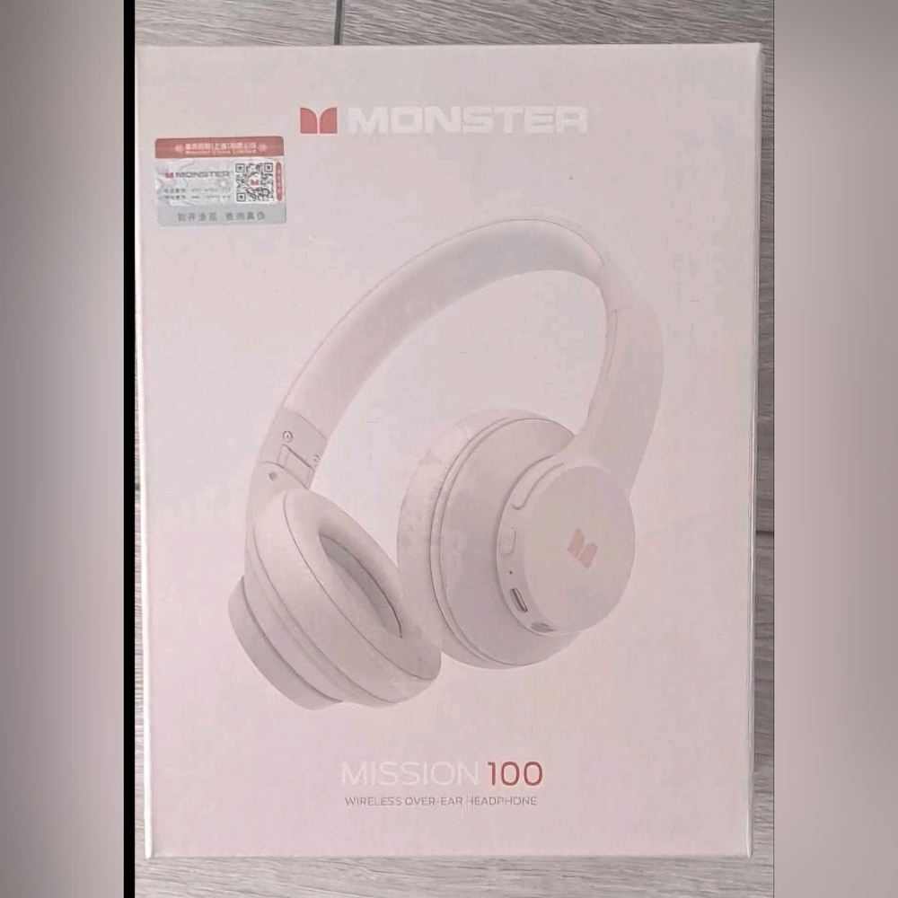 Brand New Monster Mission 100 Over-Ear Headphones